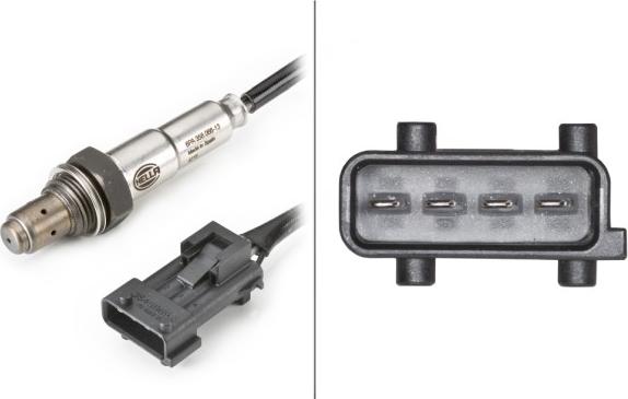 HELLA 6PA 358 066-131 - Sonda lambda www.autoricambi360.it