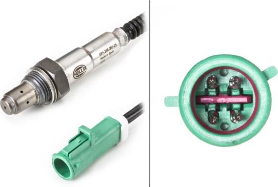 HELLA 6PA 358 066-251 - Sonda lambda www.autoricambi360.it