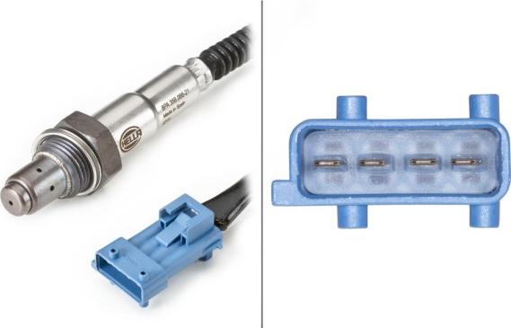 HELLA 6PA 358 066-211 - Sonda lambda www.autoricambi360.it