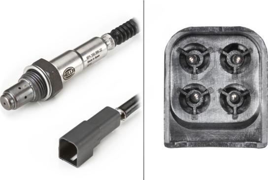 HELLA 6PA 358 066-221 - Sonda lambda www.autoricambi360.it
