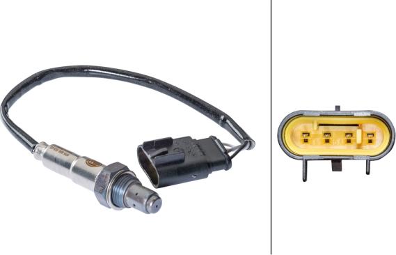 HELLA 6PA 358 103-031 - Sonda lambda www.autoricambi360.it