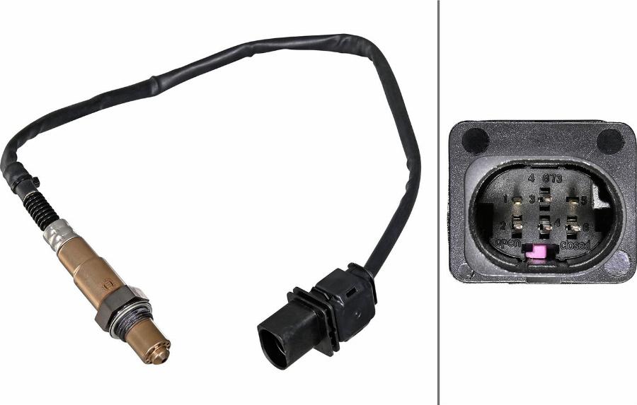 HELLA 6PA 358 221-251 - Sonda lambda www.autoricambi360.it