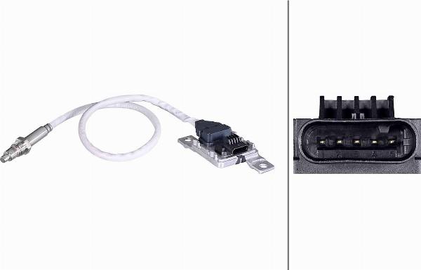 HELLA 6PN 358 307-321 - Sensore- NOx, Iniezione urea www.autoricambi360.it