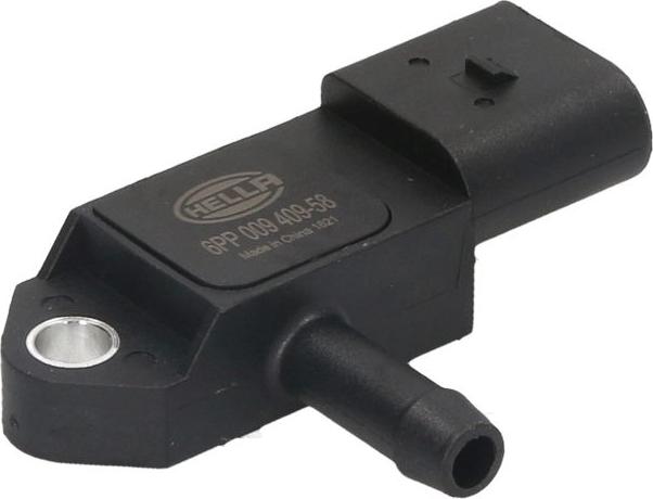 HELLA 6PP 009 409-581 - Sensore, Pressione gas scarico www.autoricambi360.it