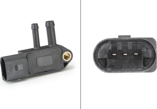 HELLA 6PP 009 409-261 - Sensore, Pressione gas scarico www.autoricambi360.it
