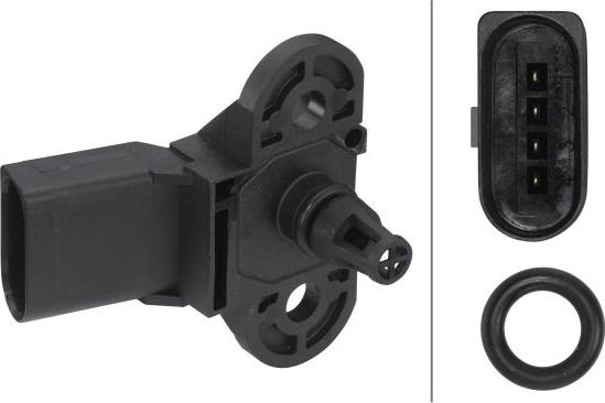 HELLA 6PP 009 400-541 - Sensore, Pressione alimentazione www.autoricambi360.it