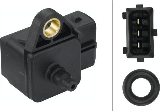 HELLA 6PP 009 400-561 - Sensore, Pressione collettore d'aspirazione www.autoricambi360.it