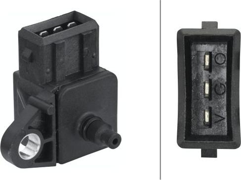HELLA 6PP 009 400-321 - Sensore, Pressione collettore d'aspirazione www.autoricambi360.it