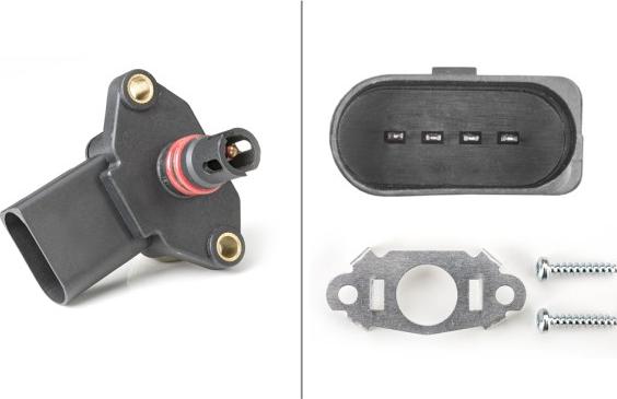 HELLA 6PP 009 400-241 - Sensore, Pressione collettore d'aspirazione www.autoricambi360.it