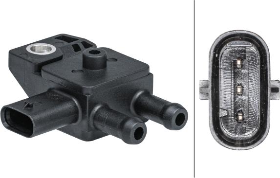 HELLA 6PP009 403-421 - Sensore, Pressione gas scarico www.autoricambi360.it