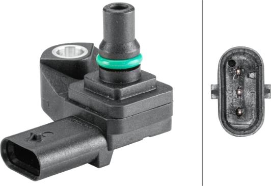 HELLA 6PP 358 152-401 - Sensore, Pressione collettore d'aspirazione www.autoricambi360.it