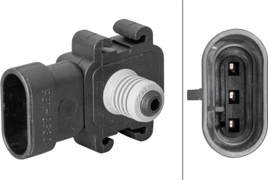 HELLA 6PP 358 152-001 - Sensore, Pressione alimentazione www.autoricambi360.it
