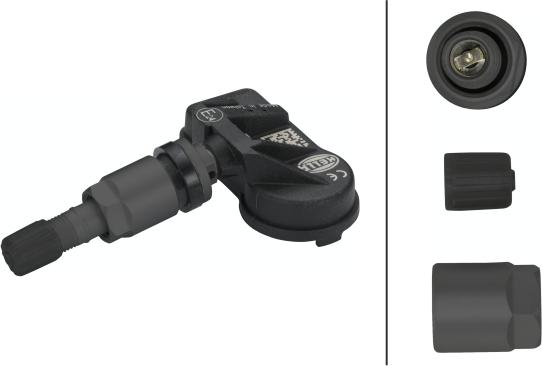 HELLA 6PP 358 139-481 - Sensore ruota, Press. gonf. pneumatici-Sistema controllo www.autoricambi360.it