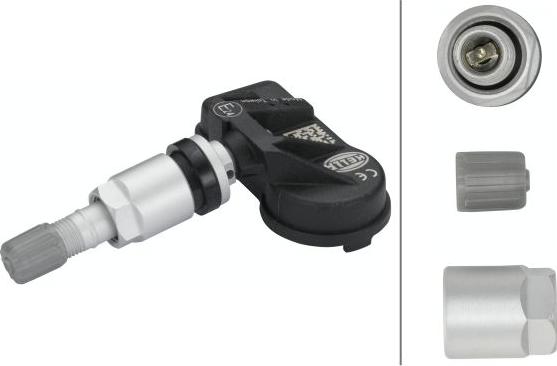 HELLA 6PP 358 139-061 - Sensore ruota, Press. gonf. pneumatici-Sistema controllo www.autoricambi360.it