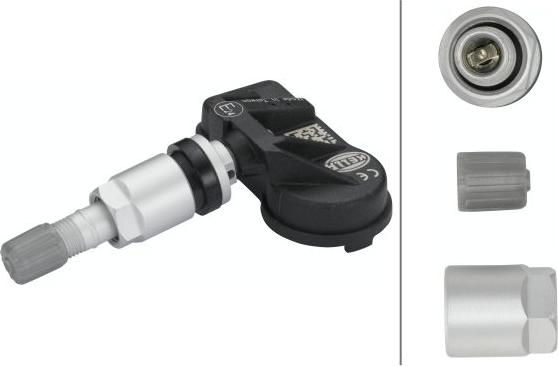 HELLA 6PP 358 139-081 - Sensore ruota, Press. gonf. pneumatici-Sistema controllo www.autoricambi360.it