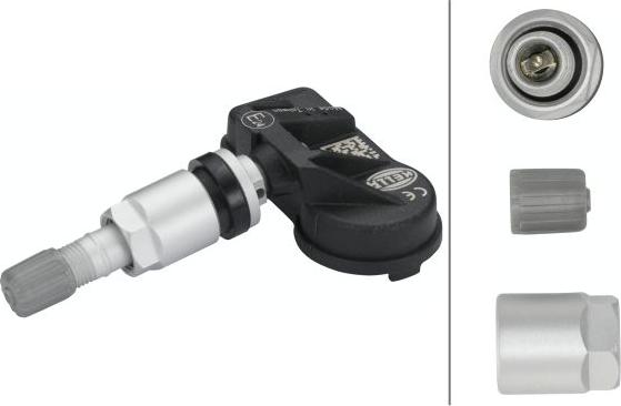 HELLA 6PP 358 139-031 - Sensore ruota, Press. gonf. pneumatici-Sistema controllo www.autoricambi360.it