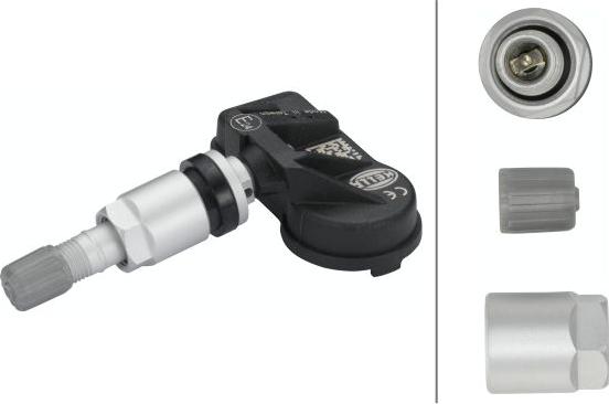 HELLA 6PP 358 139-071 - Sensore ruota, Press. gonf. pneumatici-Sistema controllo www.autoricambi360.it