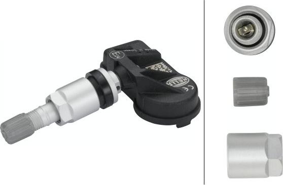 HELLA 6PP 358 139-191 - Sensore ruota, Press. gonf. pneumatici-Sistema controllo www.autoricambi360.it