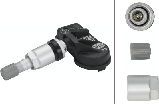 HELLA 6PP 358 139-151 - Sensore ruota, Press. gonf. pneumatici-Sistema controllo www.autoricambi360.it