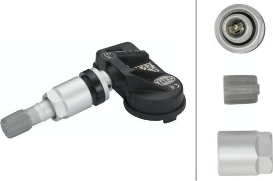 HELLA 6PP 358 139-111 - Sensore ruota, Press. gonf. pneumatici-Sistema controllo www.autoricambi360.it