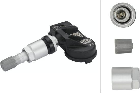 HELLA 6PP 358 139-351 - Sensore ruota, Press. gonf. pneumatici-Sistema controllo www.autoricambi360.it