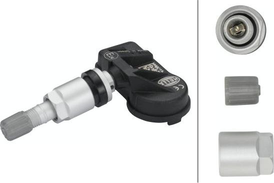 HELLA 6PP 358 139-281 - Sensore ruota, Press. gonf. pneumatici-Sistema controllo www.autoricambi360.it