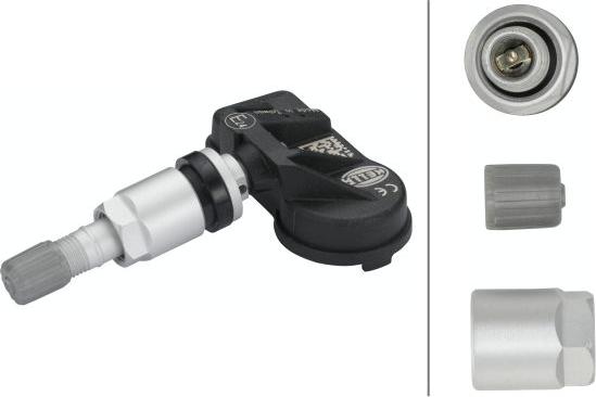 HELLA 6PP 358 139-221 - Sensore ruota, Press. gonf. pneumatici-Sistema controllo www.autoricambi360.it