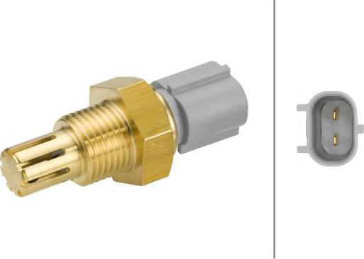 HELLA 6PT 009 109-331 - Sensore, Temperatura aria aspirata www.autoricambi360.it