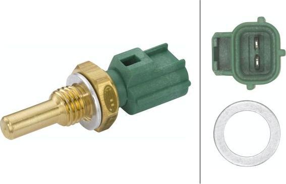 HELLA 6PT 009 107-481 - Sensore, Temperatura refrigerante www.autoricambi360.it