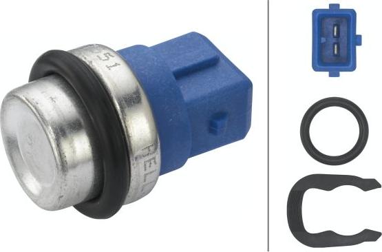HELLA 6PT 009 107-551 - Sensore, Temperatura refrigerante www.autoricambi360.it