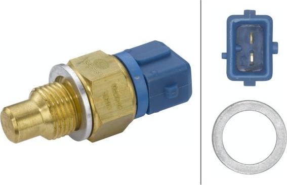 HELLA 6PT 009 309-681 - Sensore, Temperatura refrigerante www.autoricambi360.it
