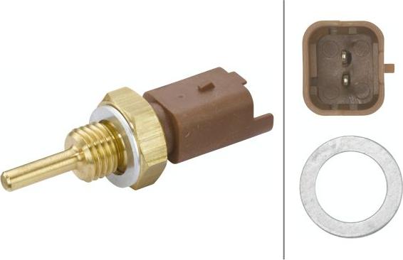HELLA 6PT 009 309-241 - Sensore, Temperatura refrigerante www.autoricambi360.it