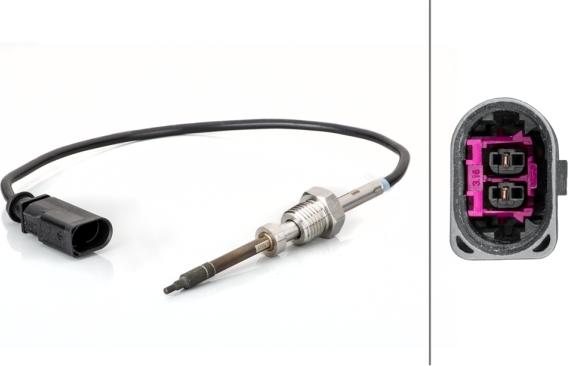 HELLA 6PT 014 494-481 - Sensore, Temperatura gas scarico www.autoricambi360.it