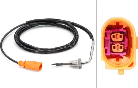 HELLA 6PT 014 494-281 - Sensore, Temperatura gas scarico www.autoricambi360.it