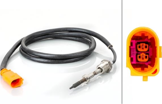 HELLA 6PT 014 494-771 - Sensore, Temperatura gas scarico www.autoricambi360.it