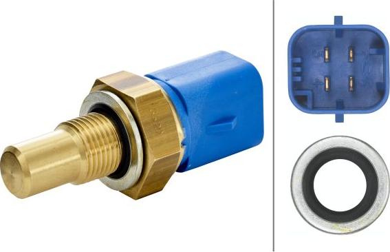 HELLA 6PT 013 113-171 - Sensore, Temperatura refrigerante www.autoricambi360.it