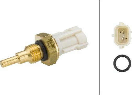 HELLA 6PT 013 113-251 - Sensore, Temperatura refrigerante www.autoricambi360.it