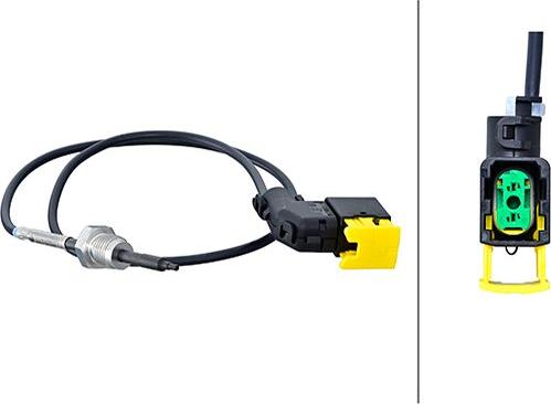 HELLA 6PT358 181-951 - Sensore, Temperatura gas scarico www.autoricambi360.it