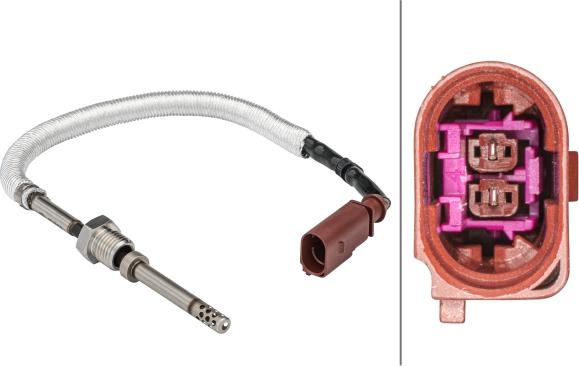 HELLA 6PT 358 181-531 - Sensore, Temperatura gas scarico www.autoricambi360.it