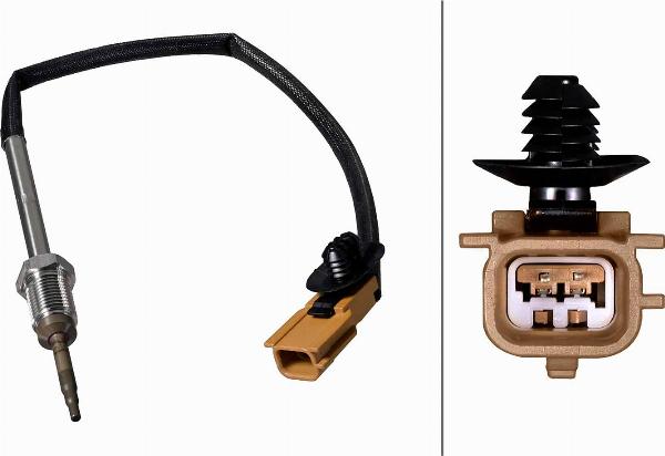 HELLA 6PT 358 226-581 - Sensore, Temperatura gas scarico www.autoricambi360.it