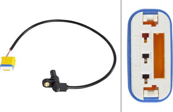 HELLA 6PU 009 145-131 - Sensore n° giri, Cambio automatico www.autoricambi360.it