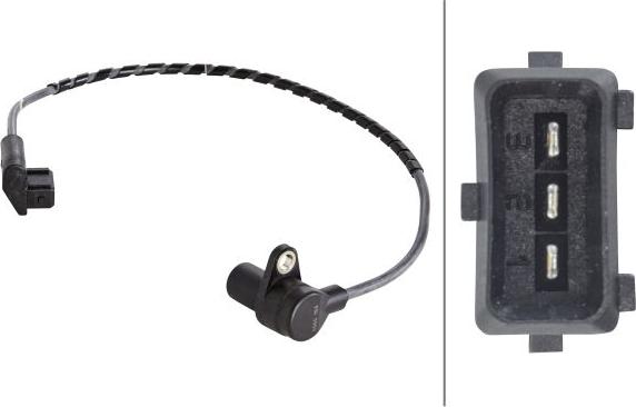 HELLA 6PU 009 110-531 - Generatore di impulsi, Albero a gomiti www.autoricambi360.it