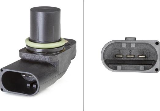 HELLA 6PU 009 121-631 - Sensore, Posizione albero a camme www.autoricambi360.it