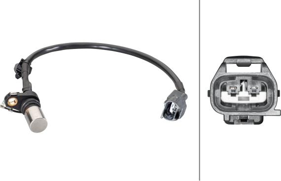 HELLA 6PU 013 122-761 - Generatore di impulsi, Albero a gomiti www.autoricambi360.it