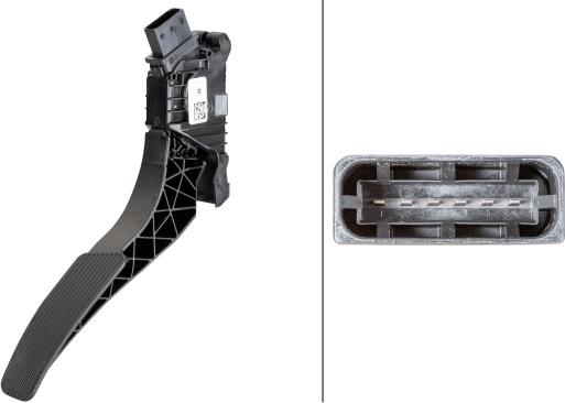 HELLA 6PV 934 463-211 - Sensore, Posizionamento pedale acceleratore www.autoricambi360.it