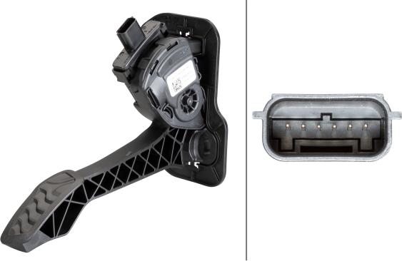 HELLA 6PV 934 562-111 - Sensore, Posizionamento pedale acceleratore www.autoricambi360.it