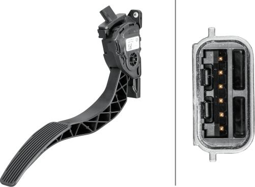 HELLA 6PV 933 966-681 - Sensore, Posizionamento pedale acceleratore www.autoricambi360.it