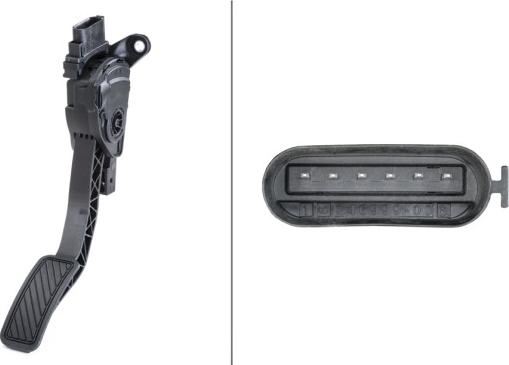 HELLA 6PV 009 517-701 - Sensore, Posizionamento pedale acceleratore www.autoricambi360.it