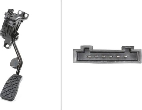 HELLA 6PV 007 770-701 - Sensore, Posizionamento pedale acceleratore www.autoricambi360.it