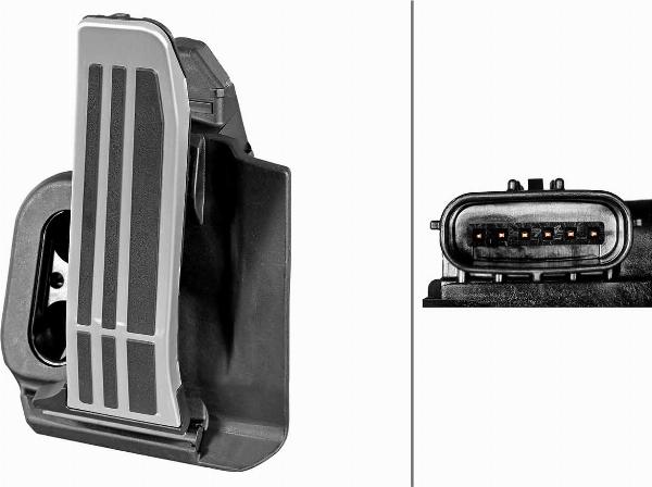 HELLA 6PV 014 610-211 - Sensore, Posizionamento pedale acceleratore www.autoricambi360.it
